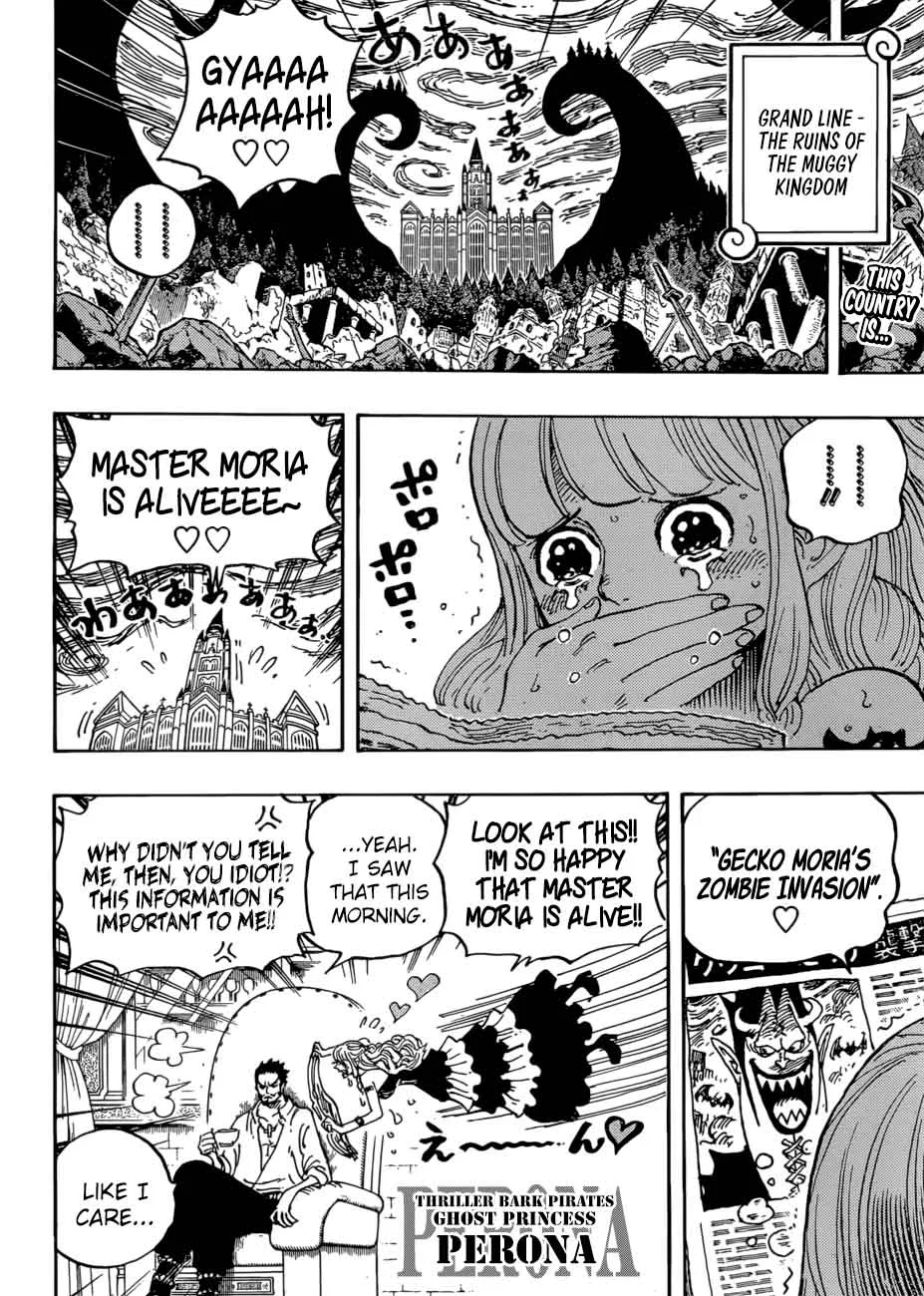 One Piece Chapter 925: The Blank – Page 2
