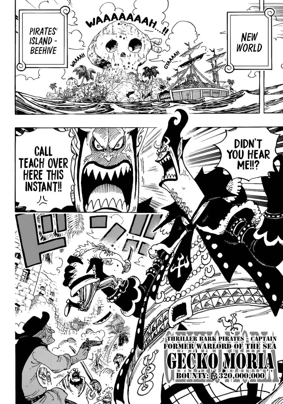 One Piece Chapter 925: The Blank – Page 4