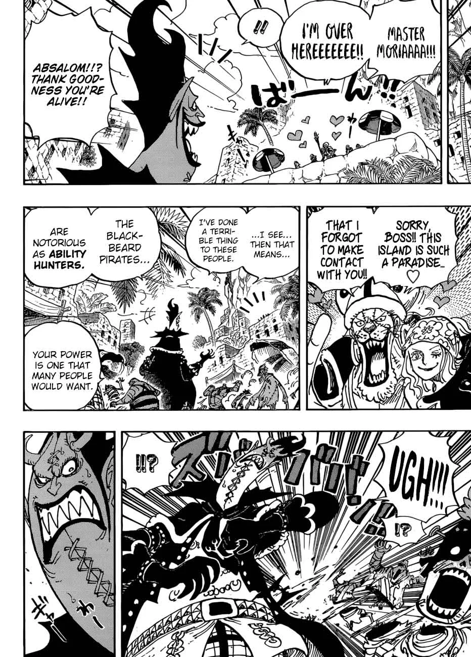 One Piece Chapter 925: The Blank – Page 6