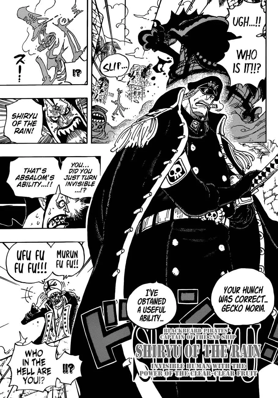 One Piece Chapter 925: The Blank – Page 7