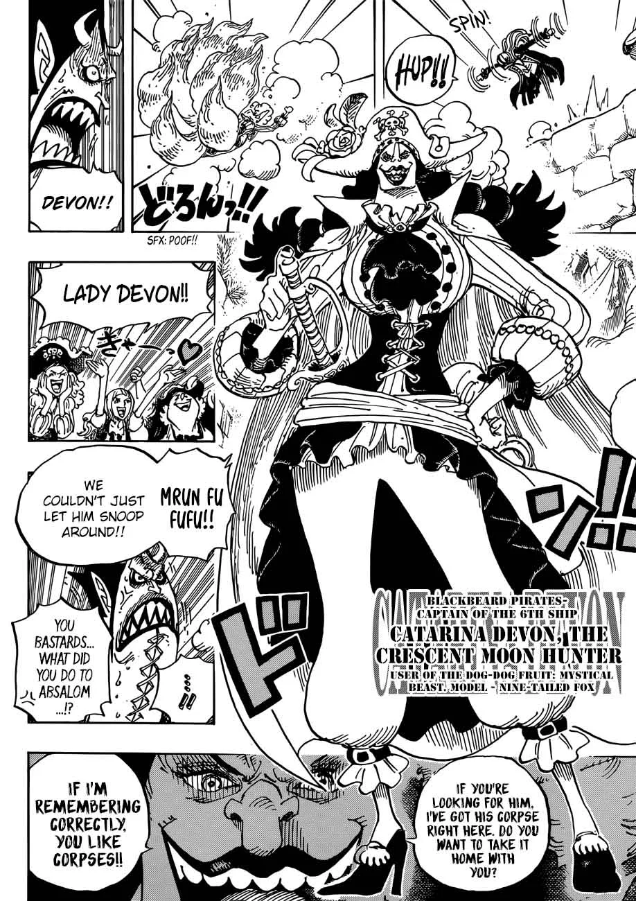 One Piece Chapter 925: The Blank – Page 8