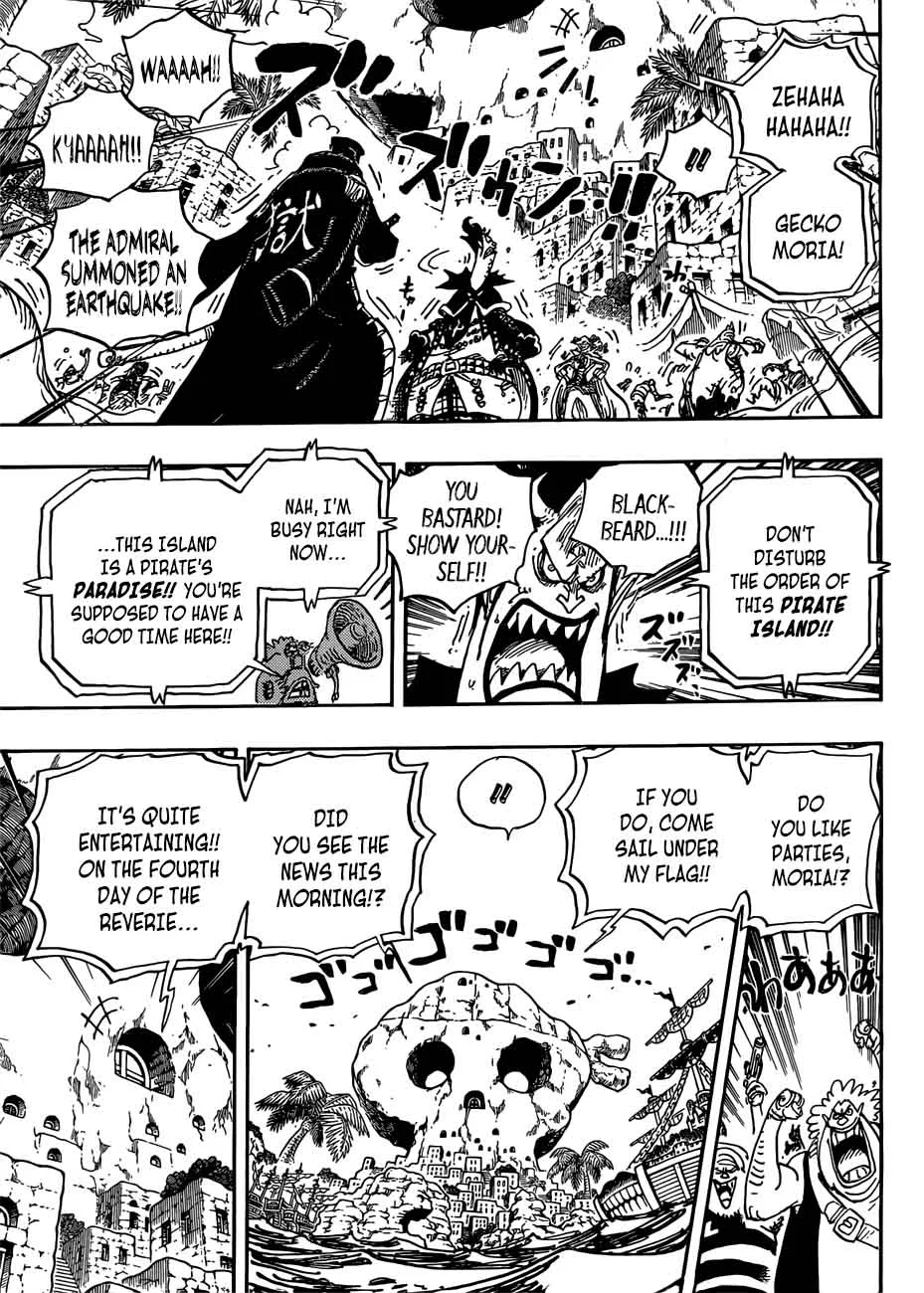 One Piece Chapter 925: The Blank – Page 9