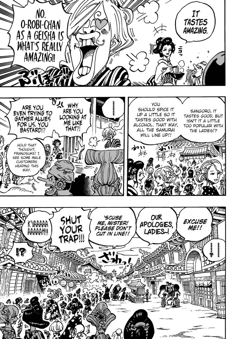 One Piece Chapter 927: The Courtesans Kamuro – Page 3