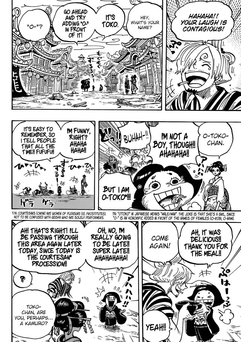 One Piece Chapter 927: The Courtesans Kamuro – Page 10