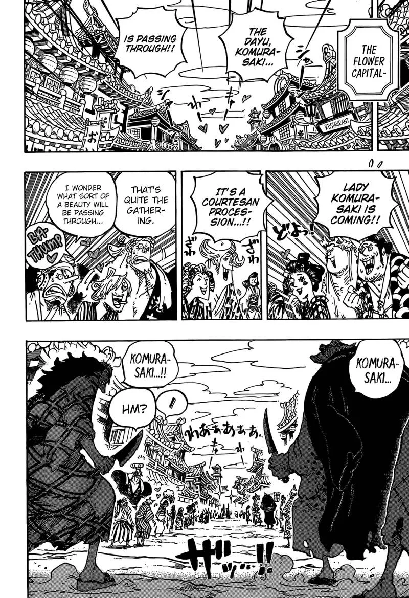 One Piece Chapter 928: The Courtesan Komurasaki Takes The Stage – Page 8