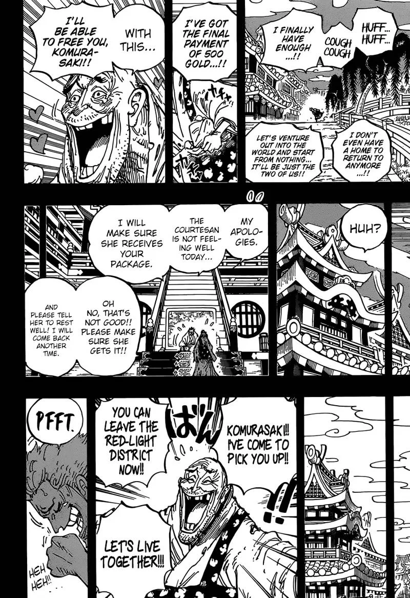 One Piece Chapter 928: The Courtesan Komurasaki Takes The Stage – Page 12