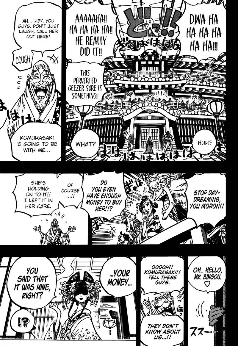 One Piece Chapter 928: The Courtesan Komurasaki Takes The Stage – Page 13