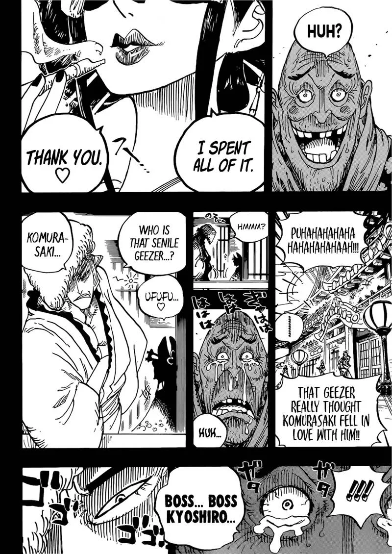 One Piece Chapter 928: The Courtesan Komurasaki Takes The Stage – Page 14