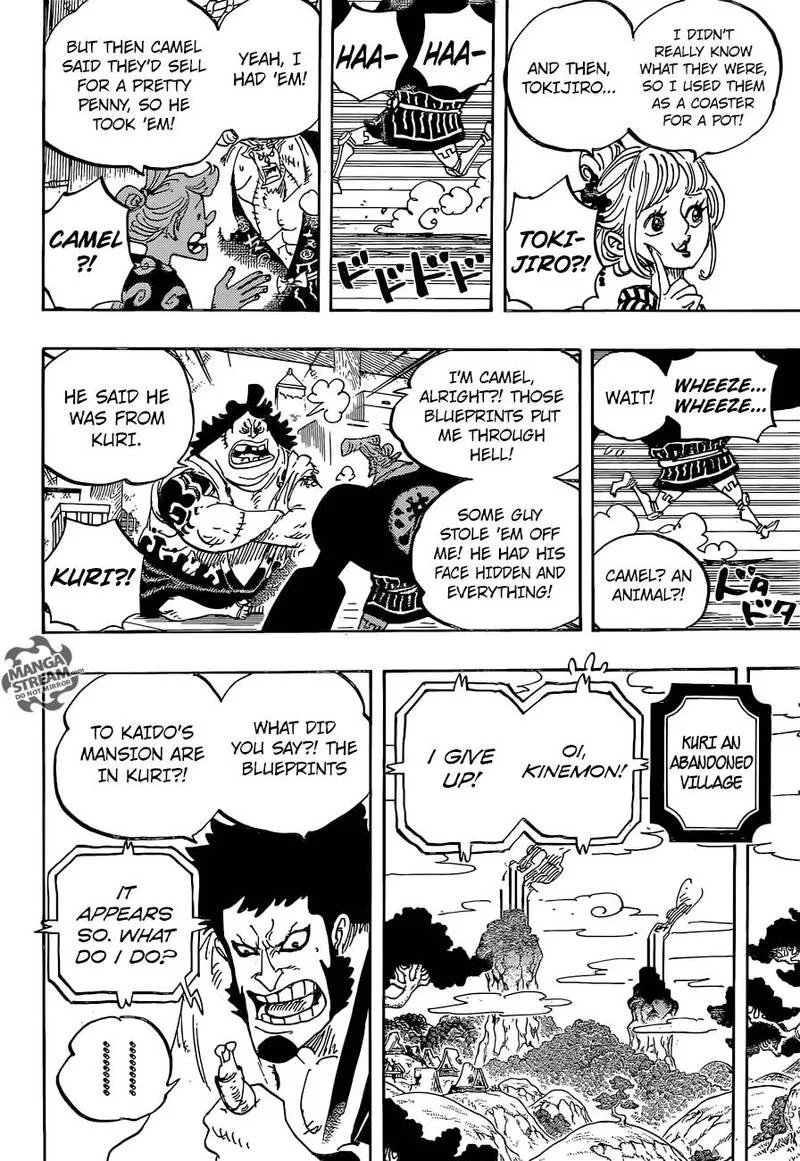 One Piece Chapter 929: Kurozumi Orochi, Wano Country Shogun – Page 7