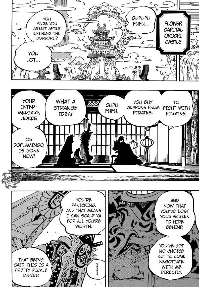 One Piece Chapter 929: Kurozumi Orochi, Wano Country Shogun – Page 11