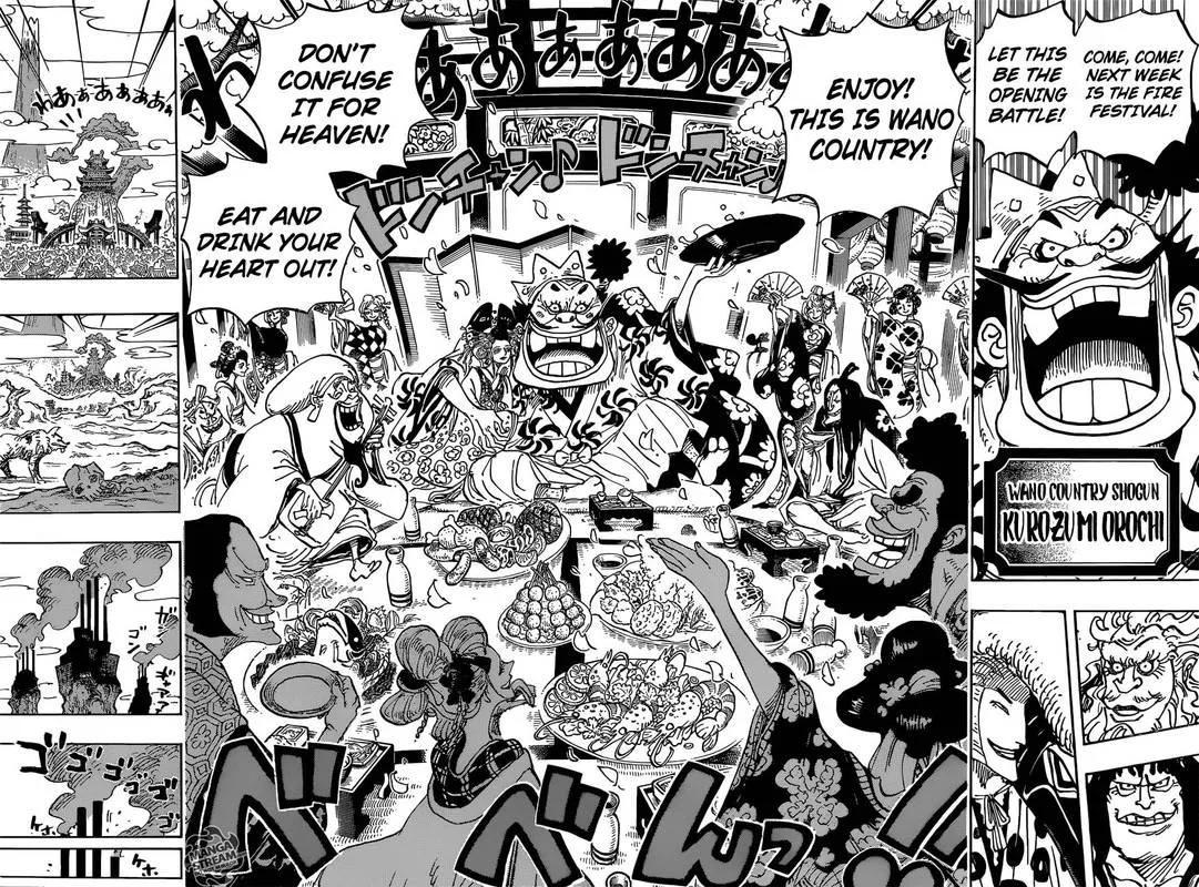 One Piece Chapter 929: Kurozumi Orochi, Wano Country Shogun – Page 14