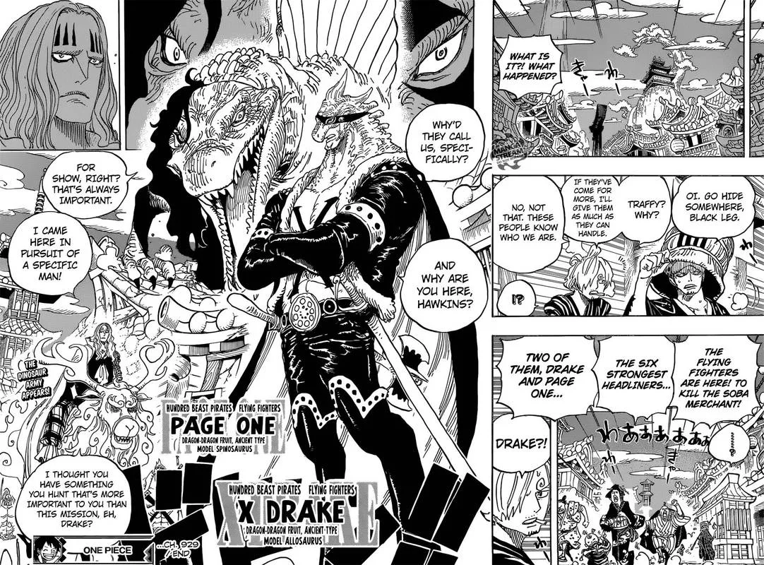 One Piece Chapter 929: Kurozumi Orochi, Wano Country Shogun – Page 15
