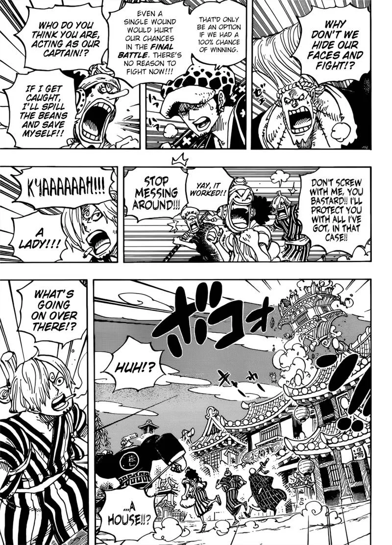 One Piece Chapter 930: Ebisu Town – Page 11