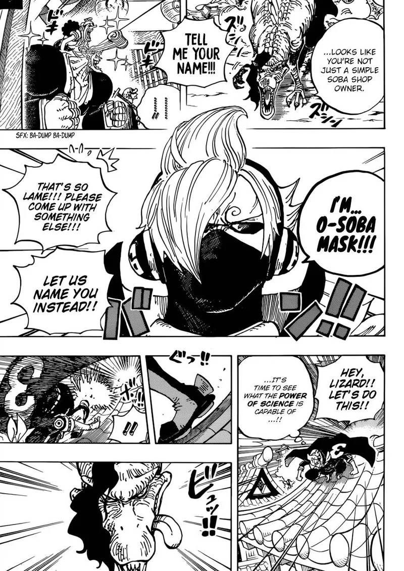 One Piece Chapter 931: O-Soba Mask – Page 5