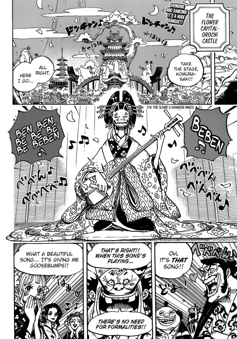 One Piece Chapter 932: The Shogun and The Courtesan – Page 2