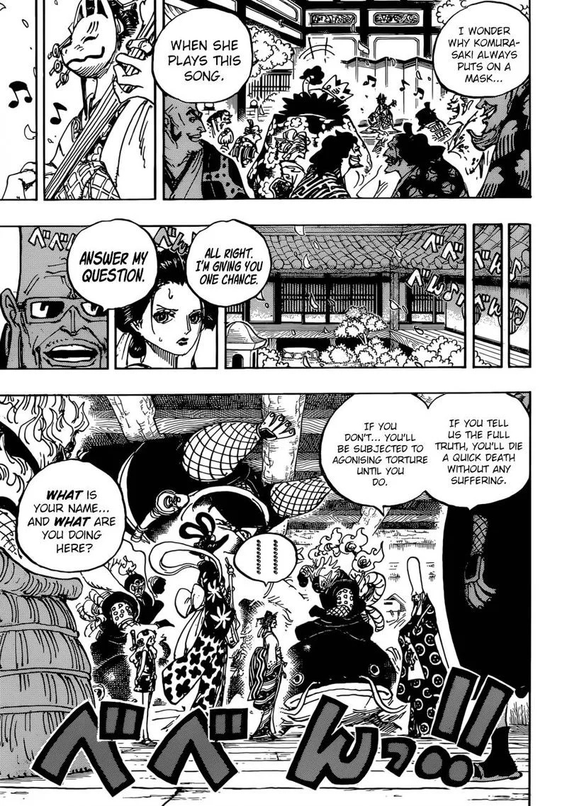 One Piece Chapter 932: The Shogun and The Courtesan – Page 3