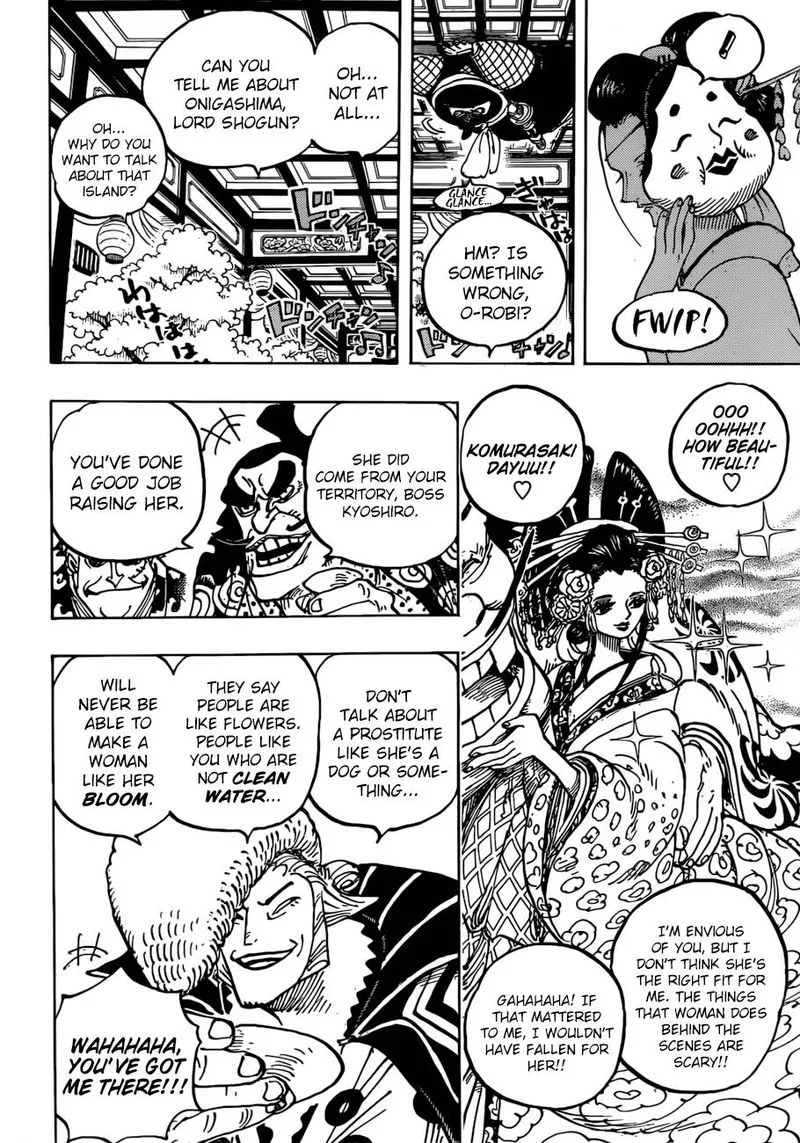 One Piece Chapter 932: The Shogun and The Courtesan – Page 8