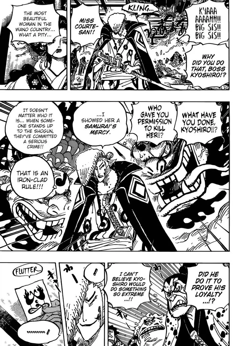 One Piece Chapter 933: A Samurai"s Mercy – Page 13