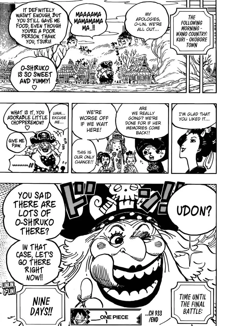 One Piece Chapter 933: A Samurai"s Mercy – Page 17