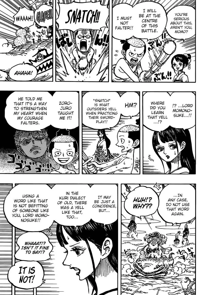 One Piece Chapter 934: Hyougoro The Flower – Page 7