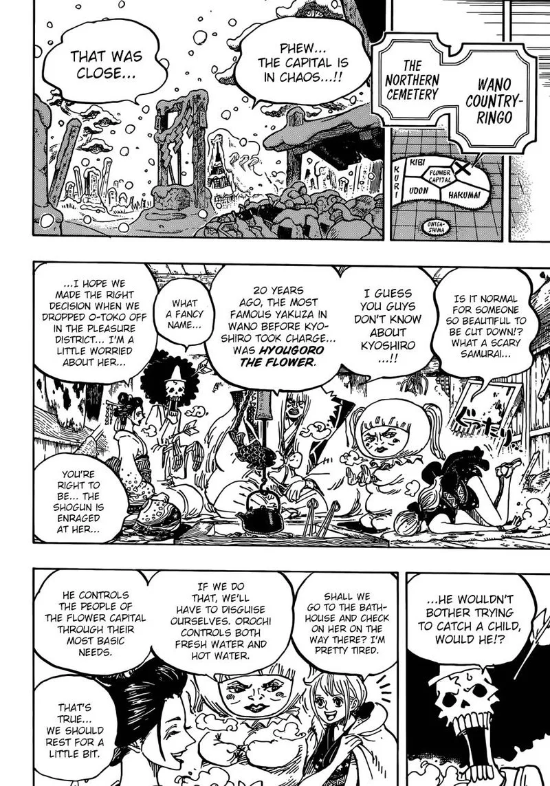One Piece Chapter 934: Hyougoro The Flower – Page 8
