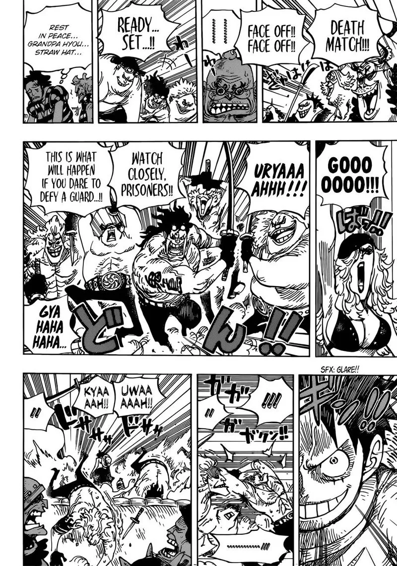One Piece Chapter 936: The Great Sumo Inferno Tournament – Page 8