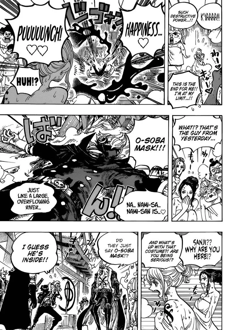 One Piece Chapter 936: The Great Sumo Inferno Tournament – Page 13