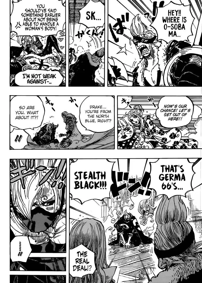 One Piece Chapter 936: The Great Sumo Inferno Tournament – Page 14