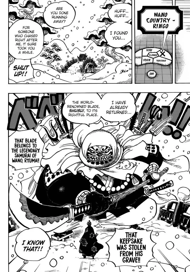 One Piece Chapter 936: The Great Sumo Inferno Tournament – Page 16