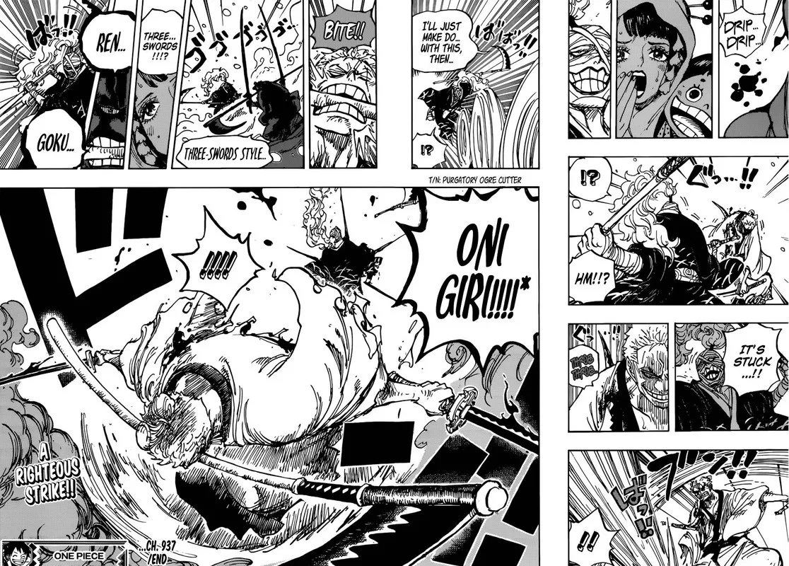 One Piece Chapter 937: Gyukimaru on Oihagi Bridge – Page 16