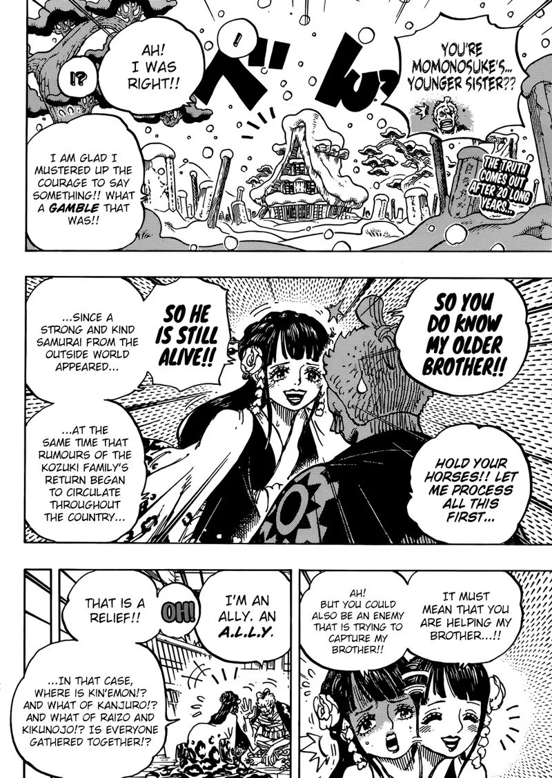 One Piece Chapter 939: An Old Hyourse Knows The Way – Page 2