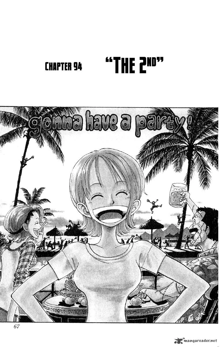 One Piece Chapter 94: Second Person – Page 2