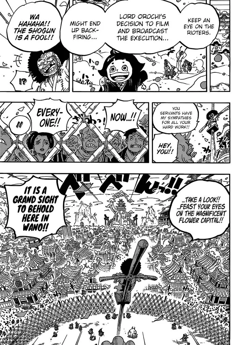 One Piece Chapter 942: The Daimyo of Hakumai, Shimotsuki Yasuie – Page 6