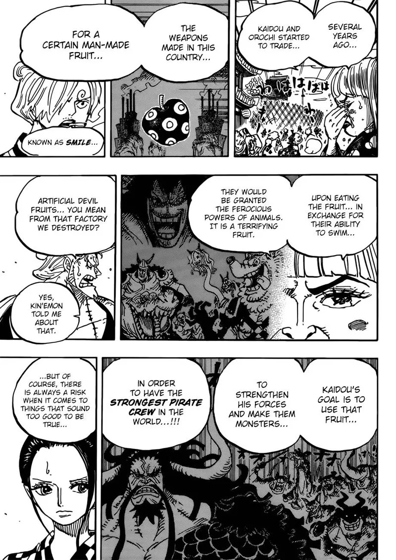 One Piece Chapter 943: SMILE – Page 9