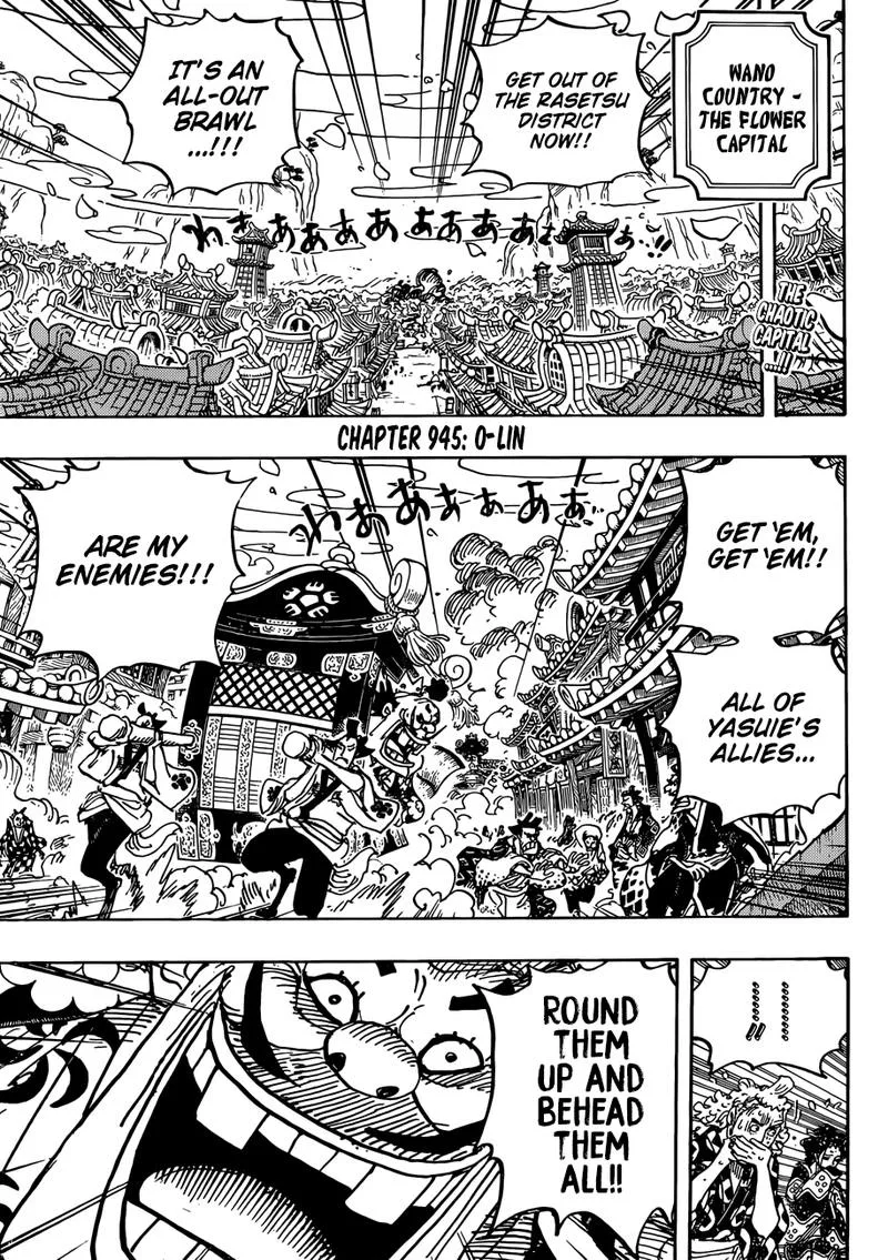 One Piece Chapter 945: O Lin – Page 3