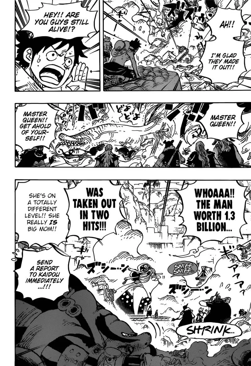 One Piece Chapter 946: Queen VS O Lin – Page 4