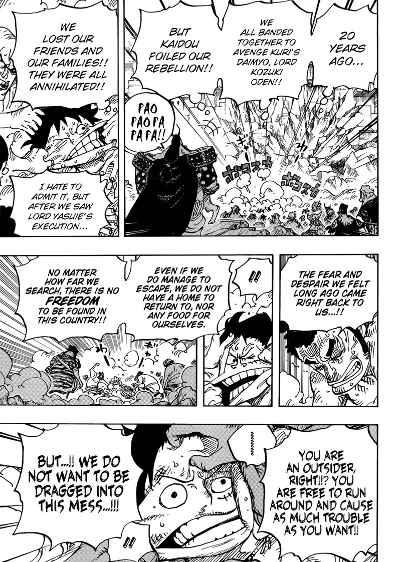 One Piece Chapter 948: Kawamatsu The Kappa Appears – Page 4