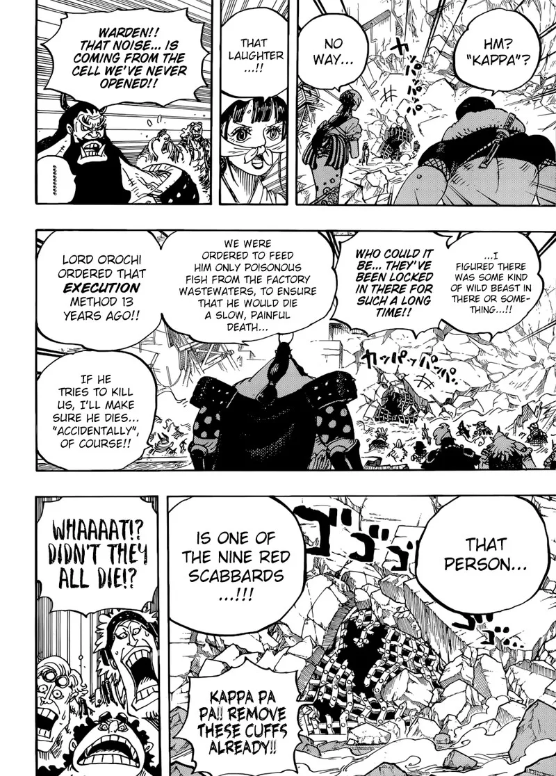 One Piece Chapter 948: Kawamatsu The Kappa Appears – Page 7