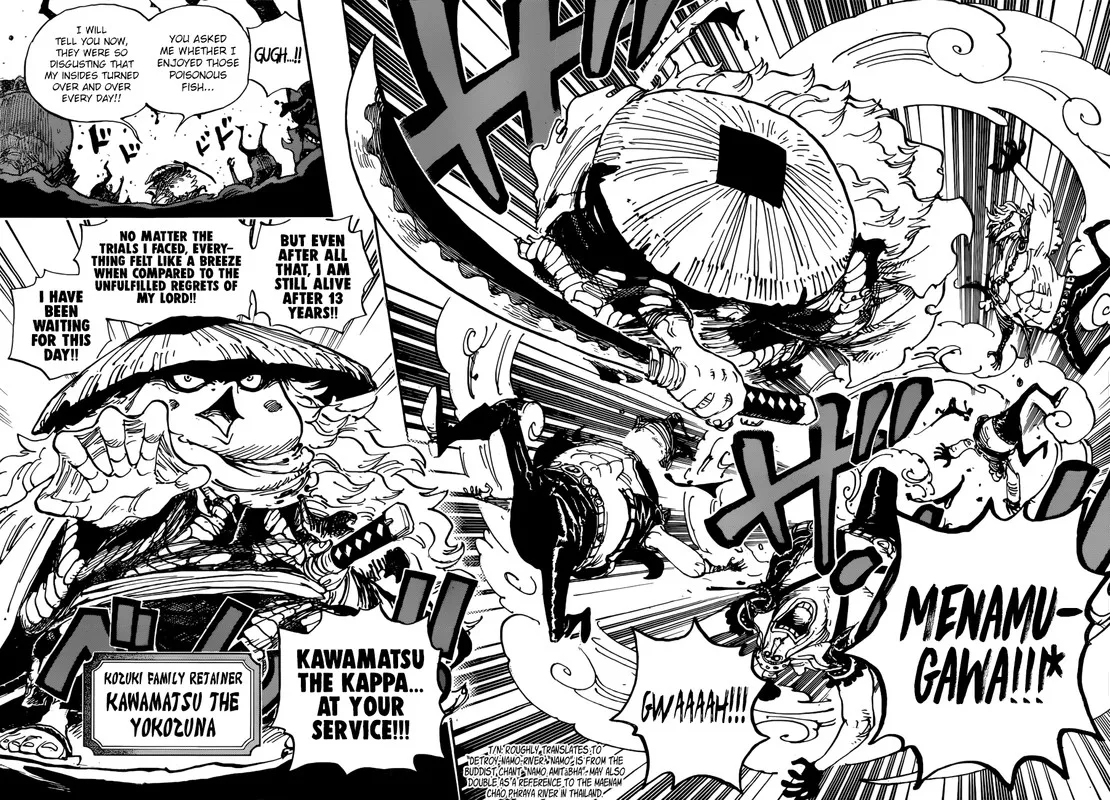 One Piece Chapter 948: Kawamatsu The Kappa Appears – Page 11
