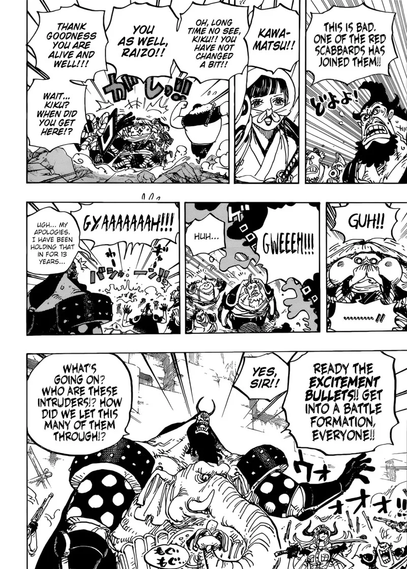 One Piece Chapter 948: Kawamatsu The Kappa Appears – Page 12