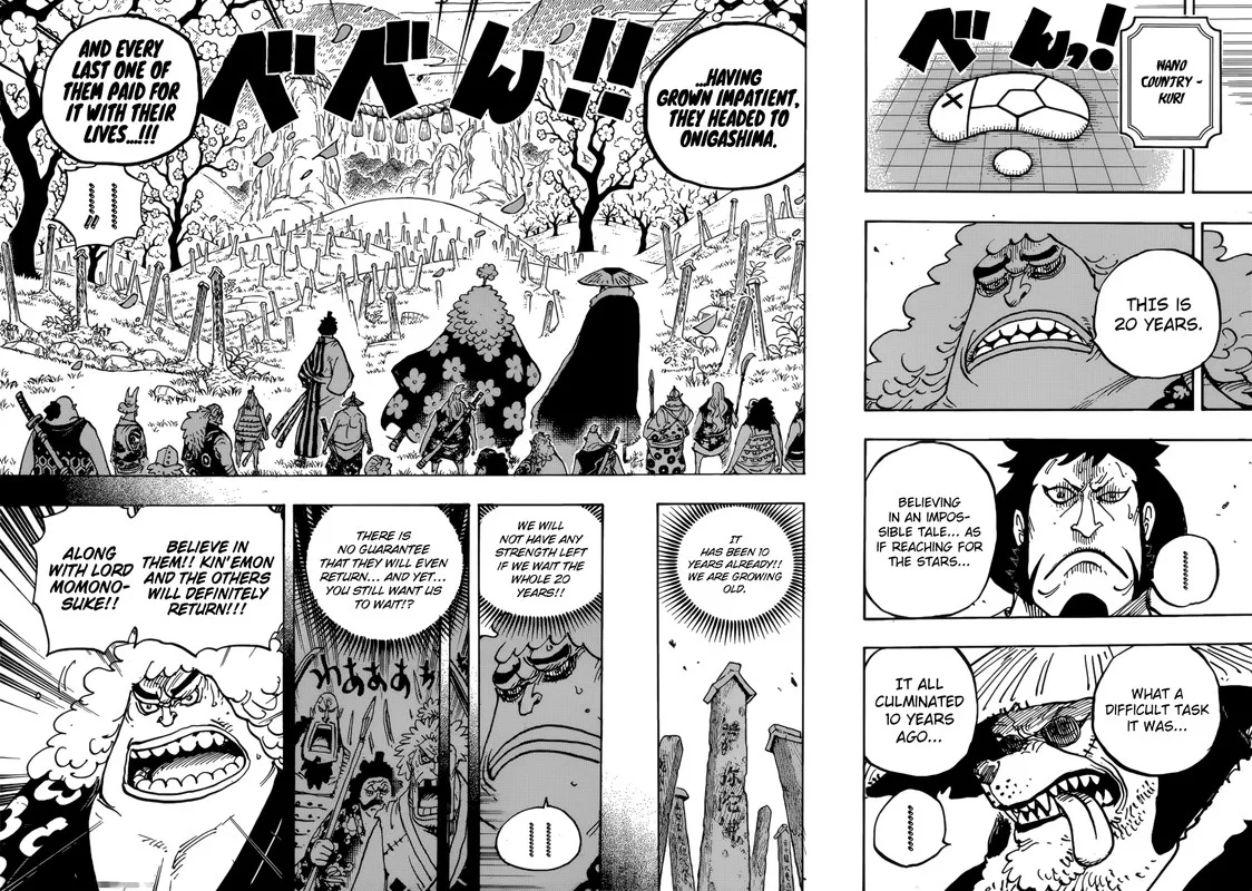 One Piece Chapter 950: The Soldiers Dream – Page 8