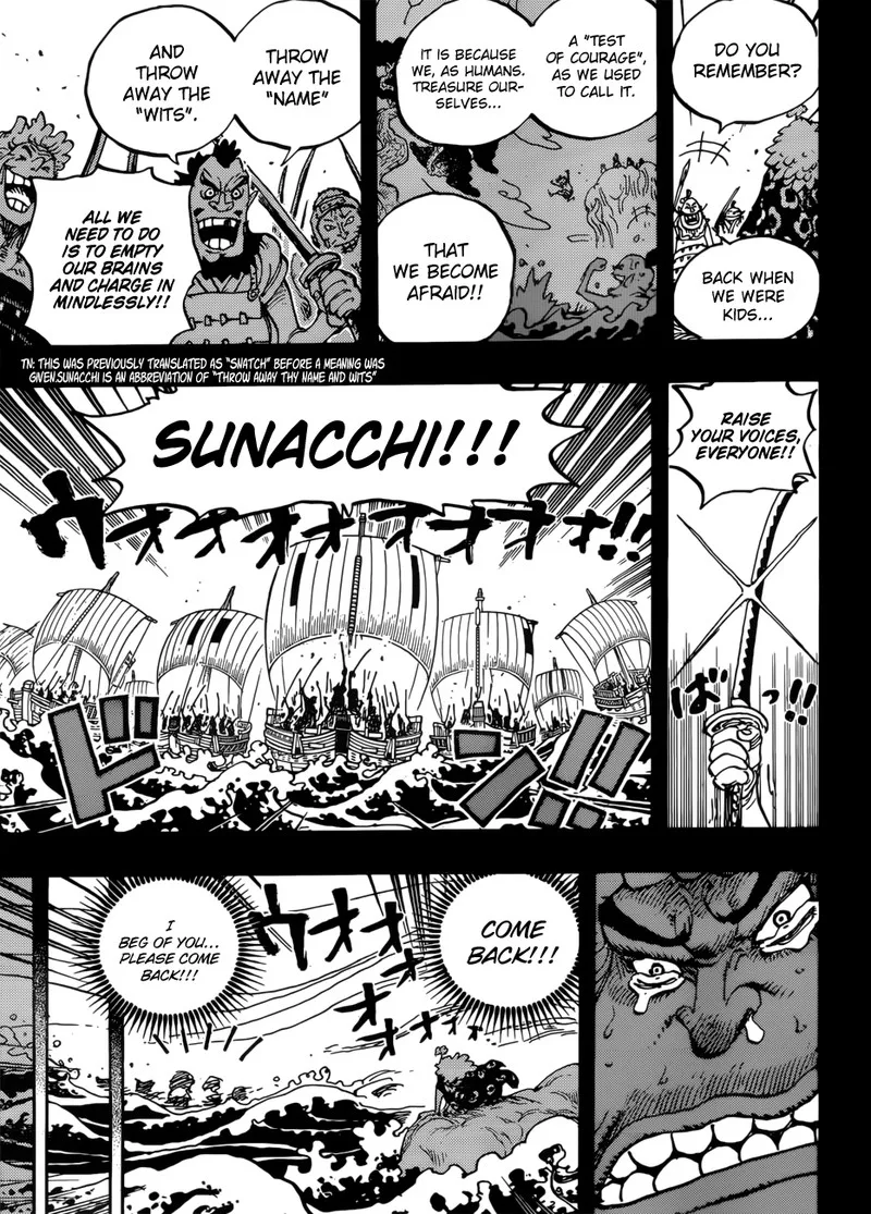 One Piece Chapter 950: The Soldiers Dream – Page 10