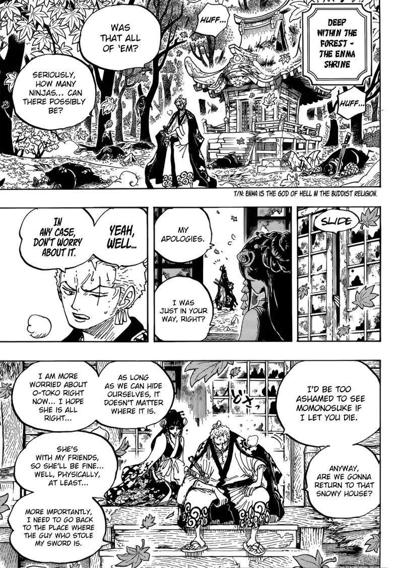 One Piece Chapter 950: The Soldiers Dream – Page 14