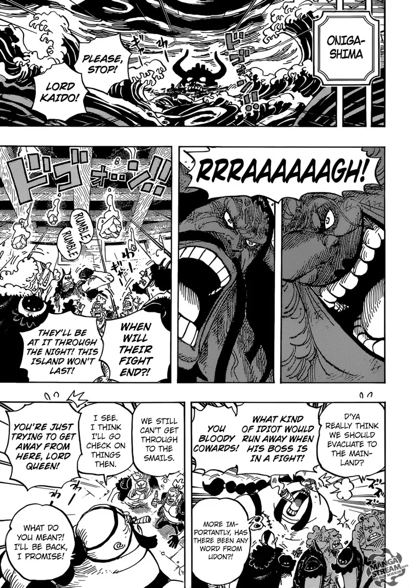 One Piece Chapter 952: Hiyori and Kawamatsu – Page 5