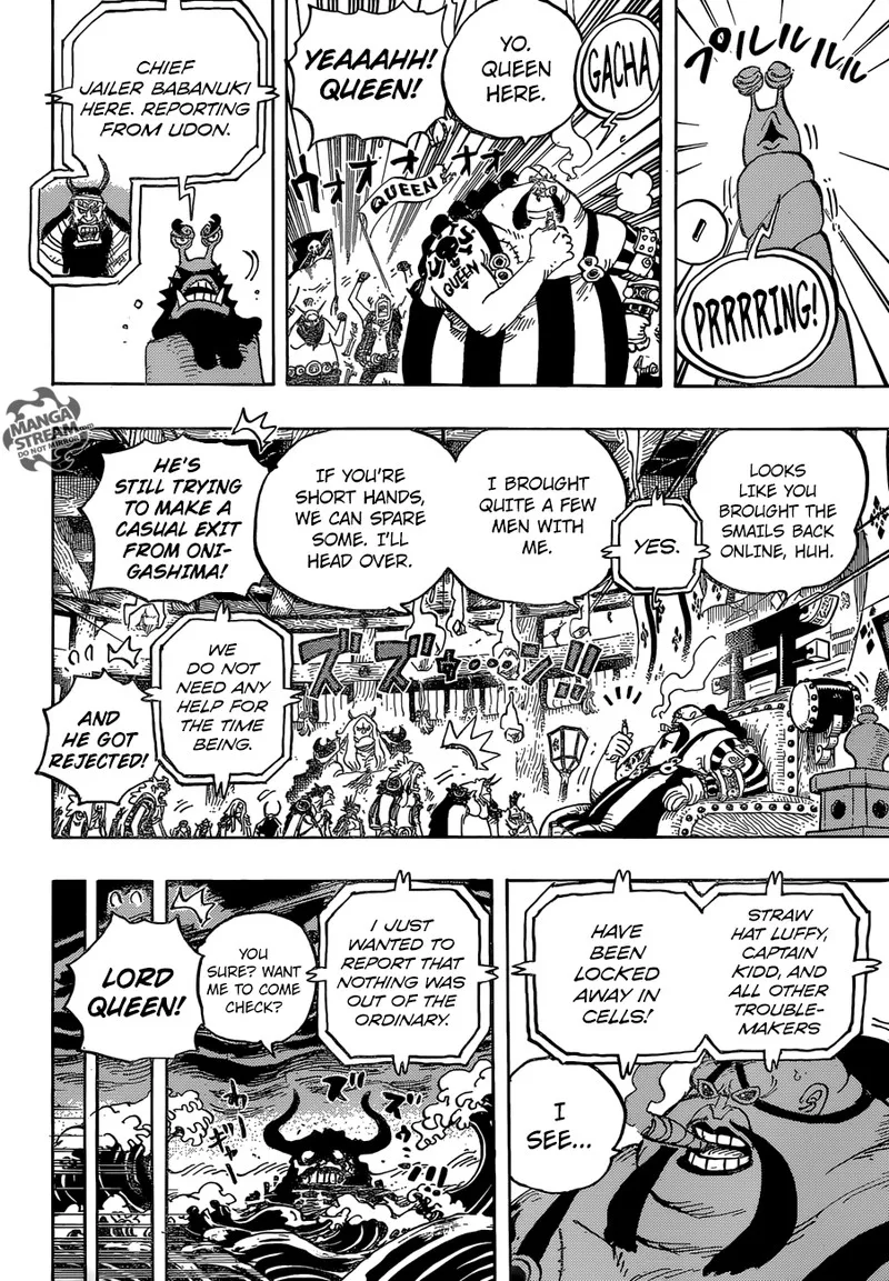 One Piece Chapter 952: Hiyori and Kawamatsu – Page 6
