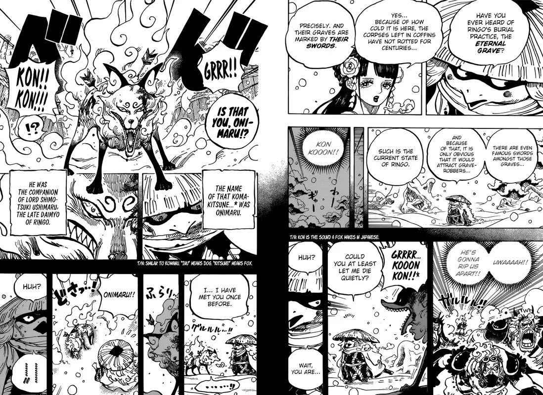 One Piece Chapter 953: Once upon a fox – Page 6