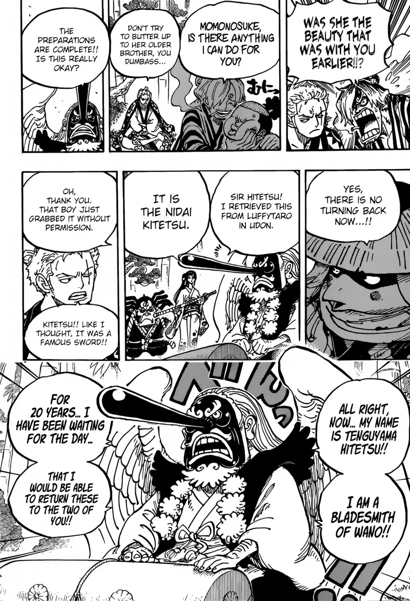 One Piece Chapter 955: Enma – Page 4