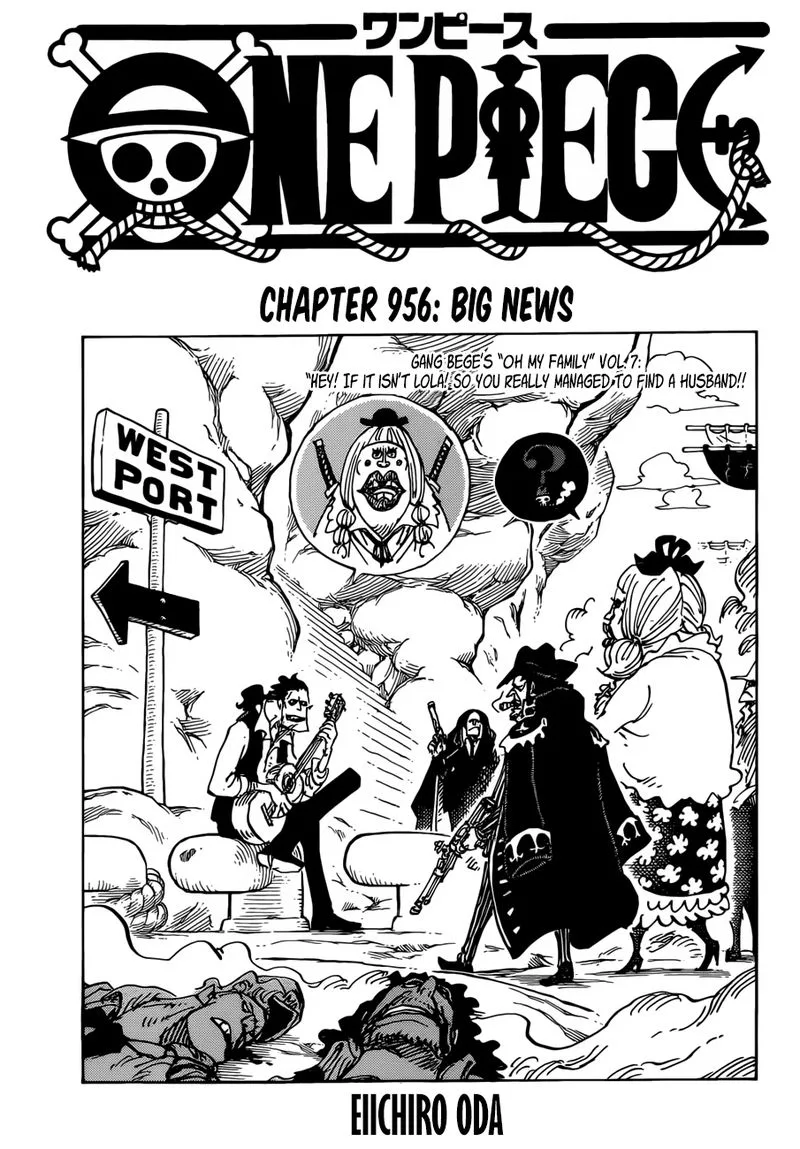 One Piece Chapter 956: Big News – Page 2