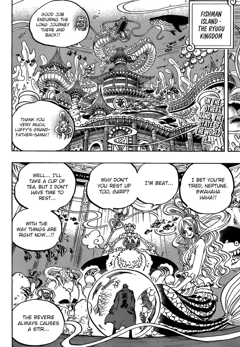 One Piece Chapter 956: Big News – Page 3