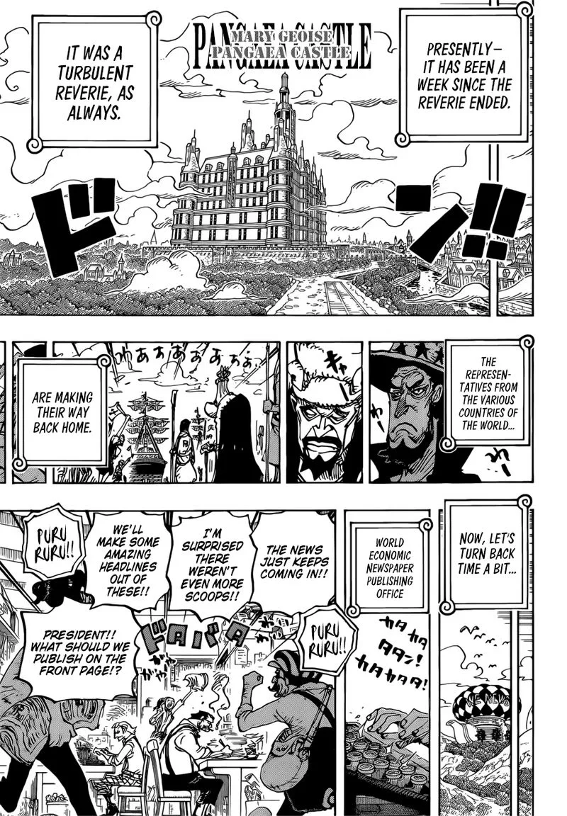 One Piece Chapter 956: Big News – Page 6